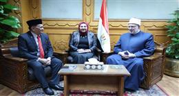 وكيل الأزهر يبحث مع وزير الشؤون الدينية بماليزيا سبل التعاون العلمي والدعوي