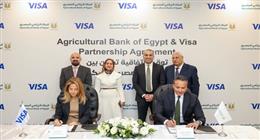 |البنك الزراعي المصري يوقع اتفاقية تعاون مع شركة فيزا لتعزيز التحول الرقمي