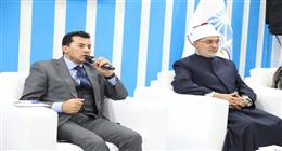 المفتي من معرض الكتاب: نحرص على مخاطبة عقول الشباب باعتبارهم بناة المستقبل
