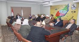 نائب محافظ بني سويف يترأس اجتماع اللجنة الدائمة لمناهضة العنف ضد المرأة