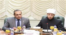 وزير الأوقاف ورئيس العاصمة الإدارية يبحثان خطة إحياء شهر رمضان بمسجد مصر الكبير