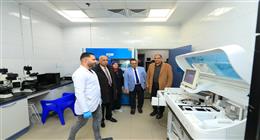 رئيس جامعة كفر الشيخ يتابع سير العمل في المستشفى الجامعي