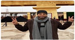 عصام السقا يكشف صورة من كواليس مسلسل صحاب الأرض