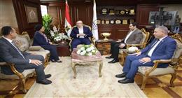 محافظ بني سويف يبحث مع نائب وزير الصحة مستجدات ملف السكان وتنظيم الأسرة