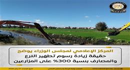 «إعلامي الوزراء» ينفي زيادة رسوم تطهير الترع والمصارف