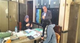 في جولة مفاجئة.. وكيل «تضامن الدقهلية» يمر على الوحدات الاجتماعية في كفر عوض وسرنجا
