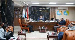 رئيس «مياه سوهاج» يناقش مع «الإسكان» الموقف التنفيذي لمشروعات الصرف الصحي 