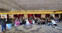 احتفال طلاب «تكنولوجيا وتعليم» جامعة العاصمة باليوم العالمي لكبار السن بدور المسنين
