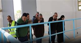 رئيس «مياه المنيا» يتفقد مشروعات الصرف الصحي بملوي ضمن «حياة كريمة»