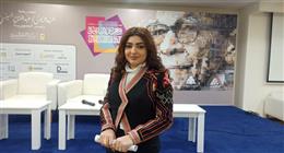 الكاتبة اللبنانية حنين الصايغ: اختيار نجيب محفوظ شخصية المعرض إضافة كبرى للأدب العربي