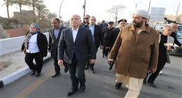 محافظ القاهرة: تأمين العمال والمارة خلال فك كوبري السيدة عائشة 