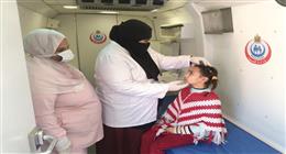 فحص 987 مريضا في قافلة طبية بقرية نزلة أسمنت بمركز أبو قرقاص بالمنيا