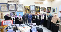 الأمين العام للمجلس الأعلى للأزهر يتفقد أنشطة جناح الأزهر بمعرض الكتاب
