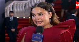 هند صبري خلال حفل «المتحدة»: مسلسل «مناعة» مشروع فني ثقيل