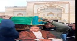 الحزن يسيطر على أسرة كمال الشناوي في جنازة شقيقته