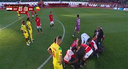 إصابة نجم منتخب مصر بقطع في الرباط الصليبي الأمامي للركبة