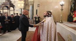محافظ القاهرة يهنئ مطران الأرمن الأرثوذكس بعيد الميلاد نيابة عن رئيس الوزراء