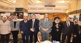 محافظ القليوبية يهنئ أسقف بنها وقويسنا بعيد الميلاد المجيد 