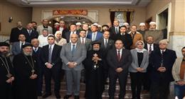 محافظ القليوبية من مطرانية شبرا الخيمة: مصر نموذج فريد في الوحدة الوطنية