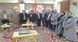 «حياة كريمة» تقدم التهنئة بعيد الميلاد المجيد بكنائس ومطرانيات المنيا