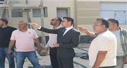  ضبط مخالفات بناء في منطقة شمس الحكمة بمطروح