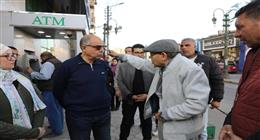 محافظ المنيا يقود حملة لإزالة الإشغالات بشوارع حي شمال وغرب المدينة