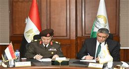 إدارة الإشارة توقع عقود تقديم خدمات الشبكة الوطنية للطوارئ والسلامة العامة مع محافظة الجيزة