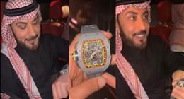 ماجد المهندس يهدي ساعته الفاخرة لشخص طلب بيعها بمزاد علني.. هل كانت مزحة؟