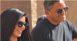 كارولين عزمي تروج لمسلسل رأس الأفعى بصورة من الكواليس