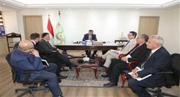 وزير الزراعة يبحث مع شركة عالمية تطوير تقنيات حماية المحاصيل