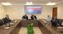 محافظ القليوبية يبحث تطوير الواجهات المطلة على الطريق الدائري 