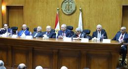 رئيس مجلس الدولة يبحث مع القضاة تطوير منظومة العمل القضائي بالإسكندرية