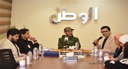  في ندوة «الوطن».. أحمد زاهر يكشف تفاصيل نجاحه بمسلسل لعبة وقلبت بجد