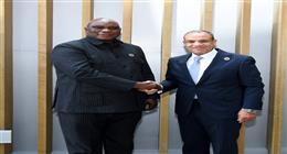 وزير الخارجية يلتقي نظيره الجامبي لبحث سبل تعزيز العلاقات الثنائية