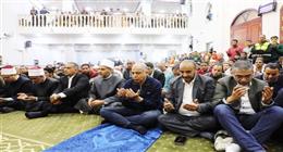 محافظ المنيا يفتتح المسجد الكبير بمركز مطاي عقب تجديده