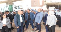 محافظ القاهرة يوجه بالقضاء على التعديات ورفع الإشغالات من الشوارع