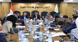 محافظ الجيزة يعقد لقاء مع أعضاء مجلسي النواب والشيوخ لبحث شكاوى الأحياء