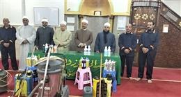 حملة نظافة مكبرة في مساجد القليوبية استعدادا لشهر رمضان
