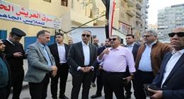 محافظ الجيزة: التعديات لن تعود إلى شارع العريش.. وسوق منظم للباعة الجائلين