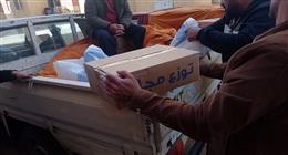 «تضامن الإسماعيلية» توزع 150 كرتونة مواد غذائية ولحوم على الأسر الأولى بالرعاية 