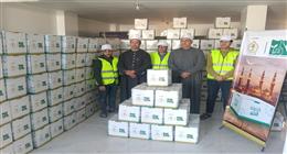 أوقاف الإسماعيلية توزع 2790 طردا غذائيا على الأسر الأولى بالرعاية قبل رمضان
