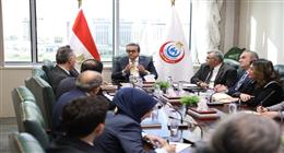 وزير الصحة يبحث مع وفد تركي مستجدات مشروع «مدينة العاصمة الطبية»