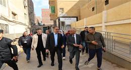 محافظ الجيزة يتابع تطوير أقسام الرعاية والحضّانات والأشعة بـ«أبو النمرس المركزي»