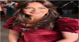 طلة بالفستان الأحمر.. أحدث ظهور للفنانة هبة مجدي
