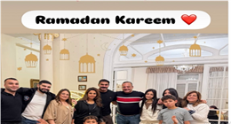 بصورة عائلية دافئة.. خالد سليم يهنئ جمهوره بمناسبة شهر رمضان المبارك
