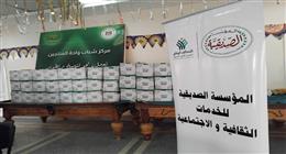 عضو التحالف الوطني توزع «كراتين الستر» على الفئات الأكثر احتياجا