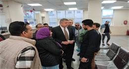 نائب محافظ القاهرة يتابع أعمال رفع كفاءة ميدان الأميرية