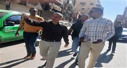 محافظ أسوان يقود جولة ميدانية لإزالة الإشغالات