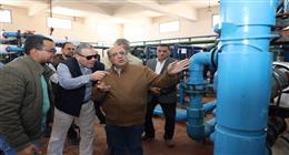 رئيس «قابضة المياه» يتفقد محطة تحلية سفاجا وإنشاءات المقر الجديد بالبحر الأحمر