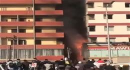 السيطرة على حريق مطعم بميدان المحطة في الزقازيق